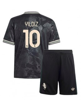 Billige Juventus Kenan Yildiz #10 Tredjedraktsett Barn 2025-26 Kortermet (+ Korte bukser)